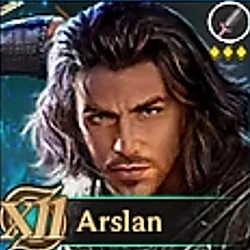 Arslan Rise of Castles hero