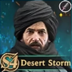 Desert Storm Rise of Castles hero
