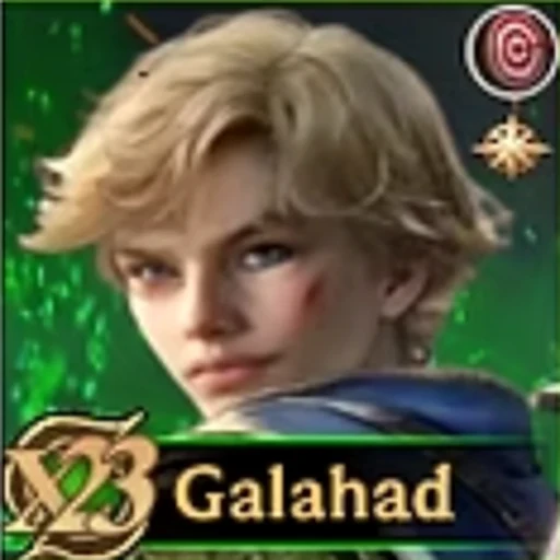 Galahad Rise of Castles hero