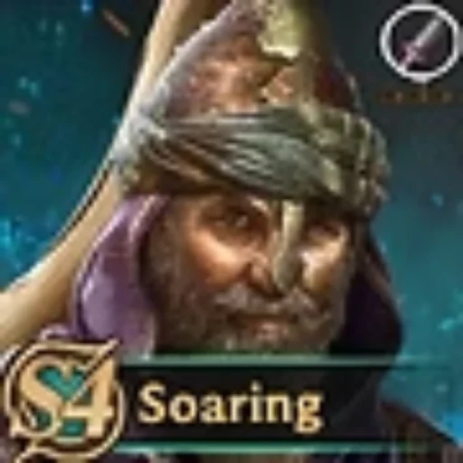 Soaring Hawk Rise of Castles hero