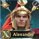 Alexander Rise of Castles hero portrait