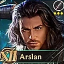 Arslan Rise of Castles hero portrait