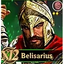Belisarius Rise of Castles hero portrait