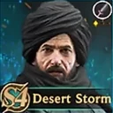 Desert Storm Rise of Castles hero portrait