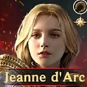 Jeanne d'Arc Rise of Castles hero portrait