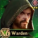 Warden Rise of Castles hero portrait