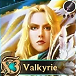 Valkyrie Rise of Castles hero